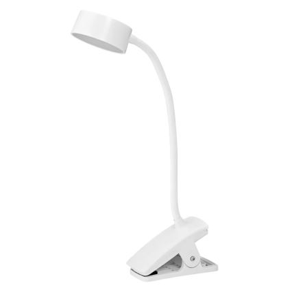Osram - hämardatav LED-laualamp klambriga OFFICE LINE LED/4,8W/230V 3000/4000/6500K valge