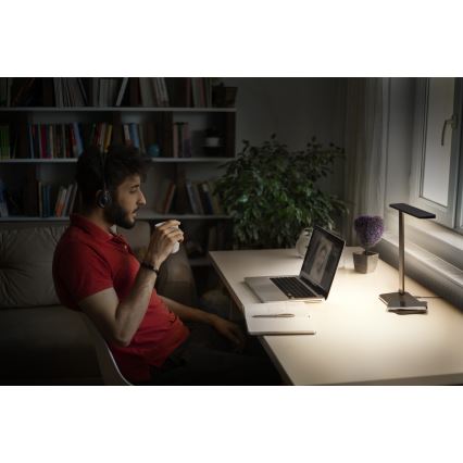 Osram - OFFICE LINE hämardatav LED-laualamp LED/17W/230V 3000/4000/6500K must