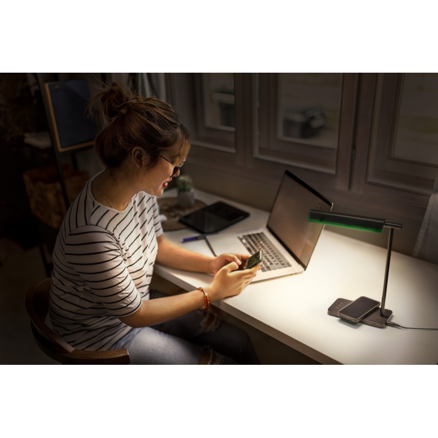 Osram - hämardatav LED-laualamp OFFICE LINE LED/19W/230V 3000/4000/6500K must