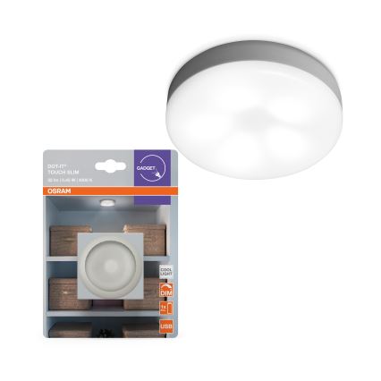 Osram - LED hämardatav orientatsioonivalgusti DOT-IT LED/0,45W/5V 500 mAh valge
