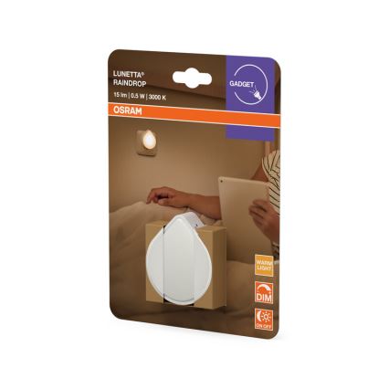 Osram - LED hämardatav pistikusse ühendatav suunav valgusti LUNETTA LED/0,5W/230V