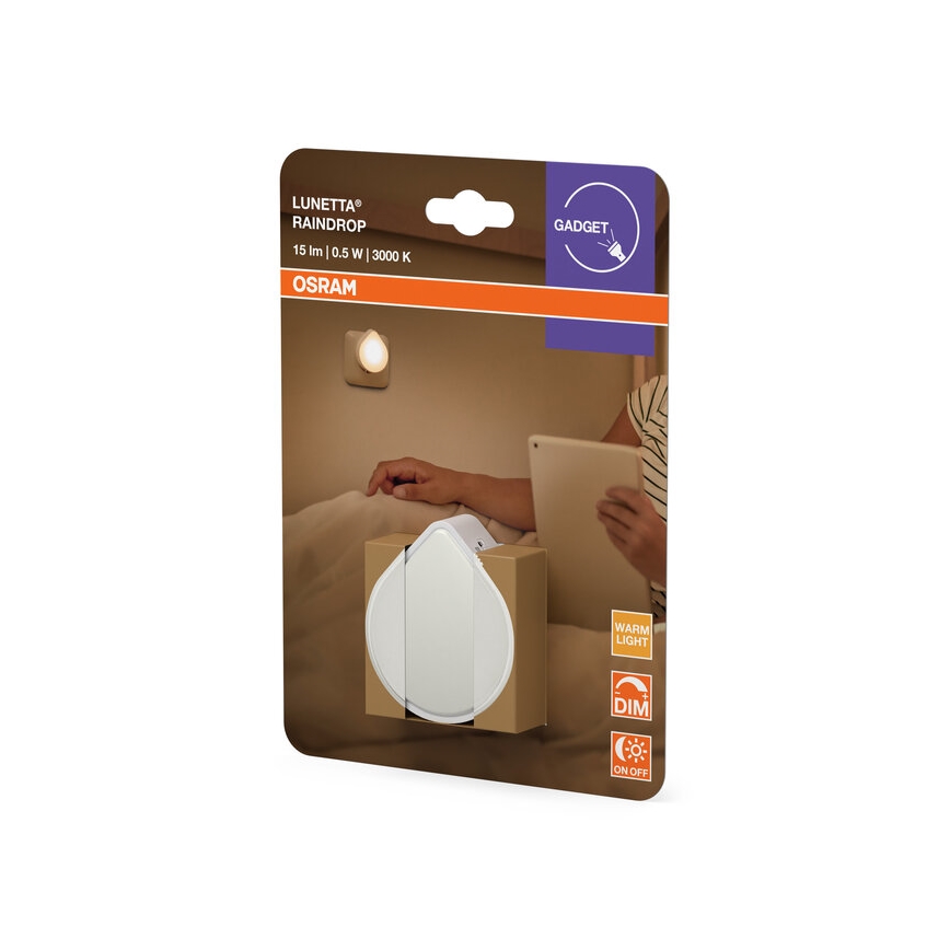 Osram - LED hämardatav pistikusse ühendatav suunav valgusti LUNETTA LED/0,5W/230V