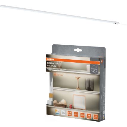 Osram - LED hämardatav kapialune valgusti liikumisanduriga BATTEN LED/21W/230V 2700/4000/6500K 150,4 cm valge