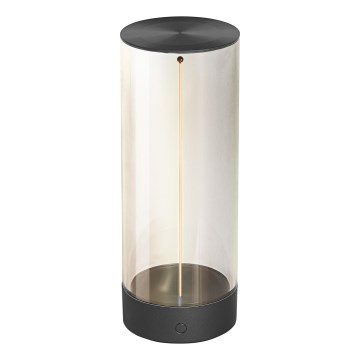 Osram - LED hämardatav puutetundlik välistingimustes kasutatav lauavalgusti ENDURA STYLE LED/1,5W/5V 2500 mAh USB IP54 antratsiit