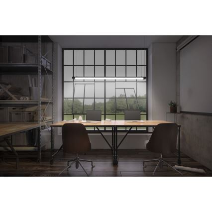 Osram - Hämardatav LED-rippvalgusti kaablil OFFICE LINE LED/40W/230V 4000K 120 cm must