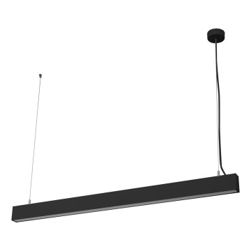 Osram - LED hämardatav rippvalgusti kaablil OFFICE LINE LED/42W/230V 4000K 112,6 cm must