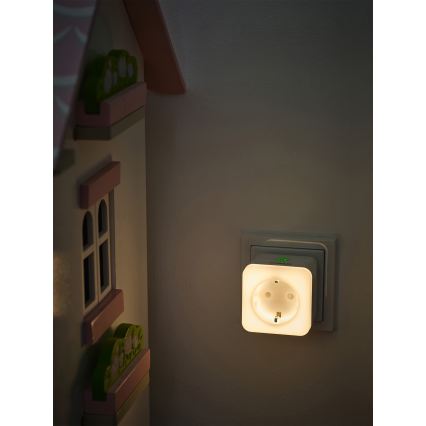 Osram - LED-hämardatav SCHUKO-pistikupesa valgustusega SMART+ NIGHTLIGHT 3680W/230V Wi‑Fi