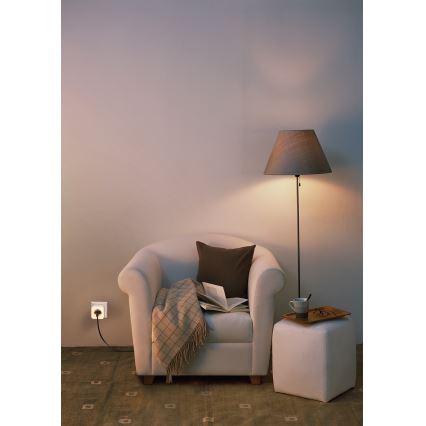 Osram - LED-hämardatav SCHUKO-pistikupesa valgustusega SMART+ NIGHTLIGHT 3680W/230V Wi‑Fi