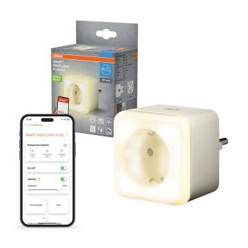 Osram - LED-hämardatav SCHUKO-pistikupesa valgustusega SMART+ NIGHTLIGHT 3680W/230V Wi‑Fi