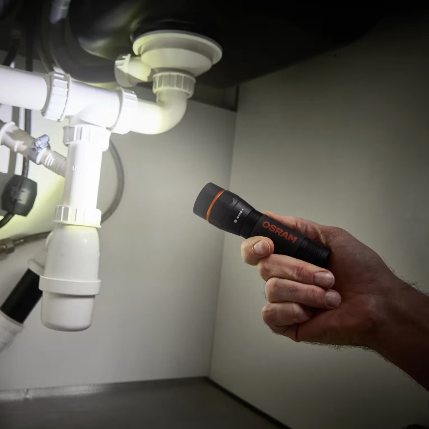 Osram - hämardatav LED-taskulamp LEDINSPECT TORCH 450 ESSENTIAL LED/6W/3xAAA IP44