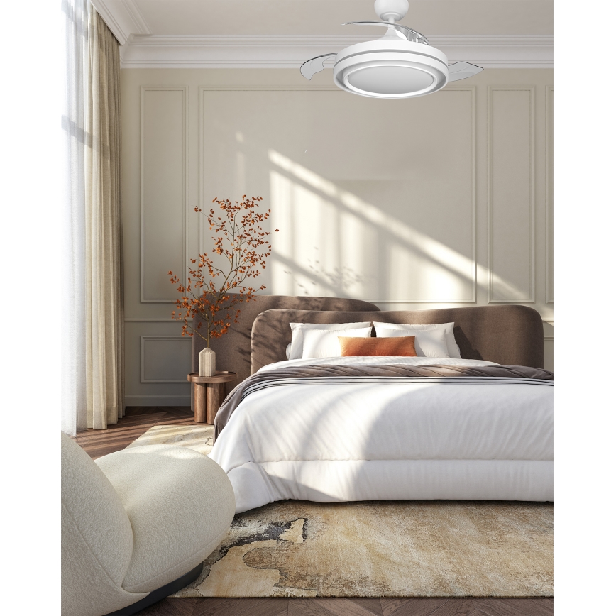 Osram - Hämardatav LED laevalgusti ventilaatoriga PONIENTE LED/36W/230V 3000/4000/6500K + kaugjuhtimispult