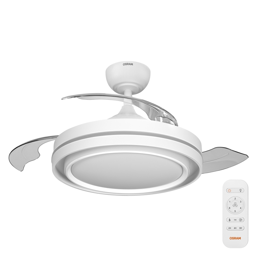 Osram - Hämardatav LED laevalgusti ventilaatoriga PONIENTE LED/36W/230V 3000/4000/6500K + kaugjuhtimispult