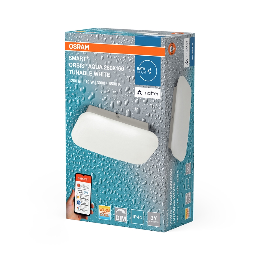 Osram - LED hämardatav vannitoa laevalgusti SMART+ AQUA LED/12W/230V 3000-6500K IP44 Wi-Fi
