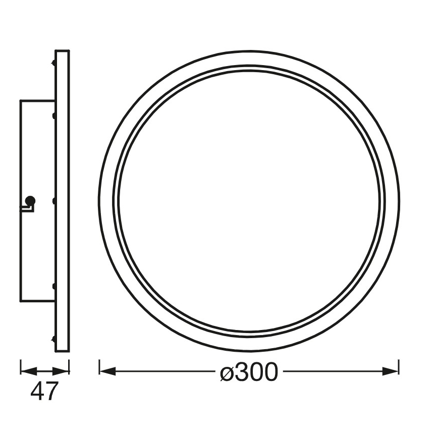 Osram - LED Hämardatav vannitoa laevalgusti SMART+ DISC LED/18W/230V 3000-6500K IP44 Wi-Fi