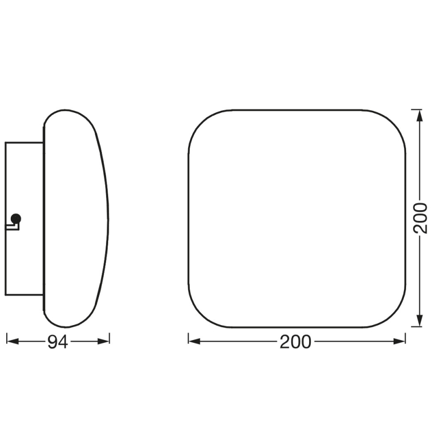 Osram - LED Hämardatav vannitoa laelamp SMART+ AQUA LED/12W/230V 3000-6500K IP44 Wi-Fi