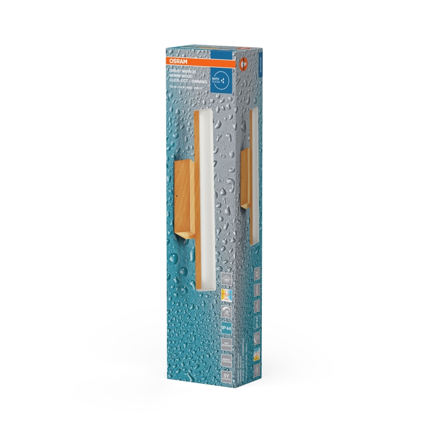 Osram - Hämardatav puutekontrolliga vannitoa peeglivalgusti ORBIS MIRROR LED/6,8W/230V 40 cm 3000/4000K IP44 beež