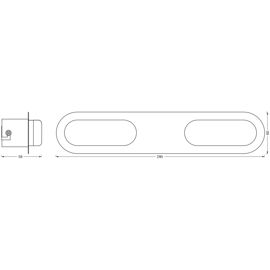 Osram - Hämardatav vannitoa seinavalgusti SMART+ DUPLO LED/15W/230V 3000-6500K IP44 Wi-Fi