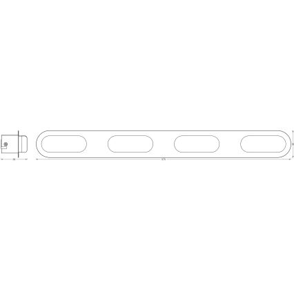 Osram - LED hämardatav vannitoa seinavalgusti SMART+ DUPLO LED/24W/230V 3000-6500K IP44 Wi-Fi
