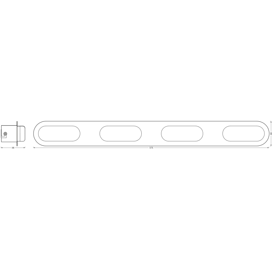 Osram - LED hämardatav vannitoa seinavalgusti SMART+ DUPLO LED/24W/230V 3000-6500K IP44 Wi-Fi