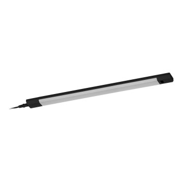 Osram - LED-himmendatav kapialune valgusti liikumisanduriga LINEAR EDGE LED/8W/230V 3000/4000/6500K 50 cm must