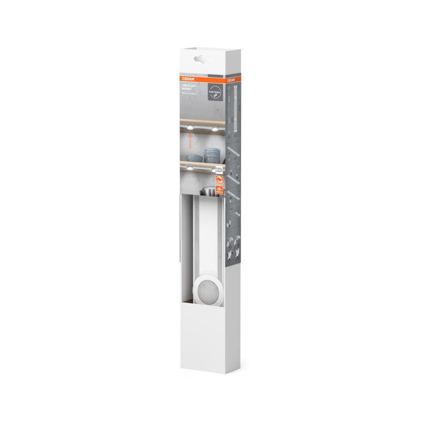 Osram - hämardatav LED-alusevalgusti liikumisanduriga LINEAR MAGNET LED/7W/230V 4000K 40 cm valge