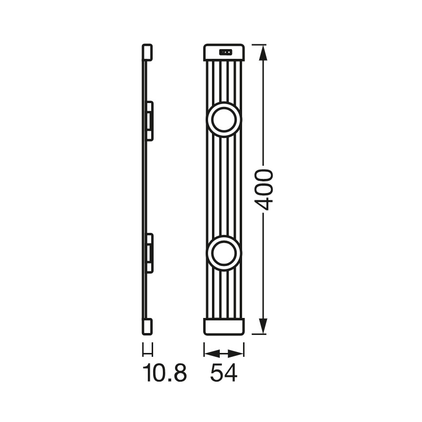Osram - hämardatav LED-alusevalgusti liikumisanduriga LINEAR MAGNET LED/7W/230V 4000K 40 cm valge