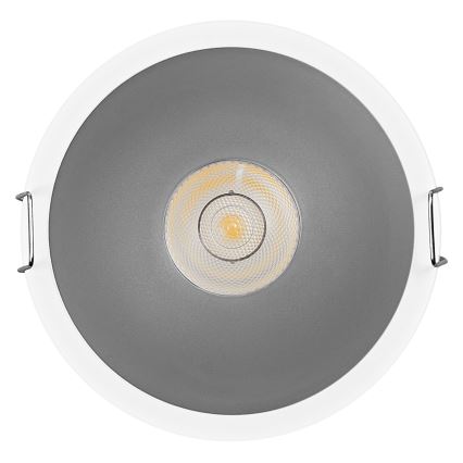 Osram - süvistatav LED-laevalgusti SPOT TWIST LED/10W/230V 4000K läbimõõt 9,3 cm valge/hõbedane