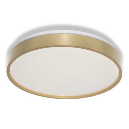 Osram - LED laevalgusti hämarusanduriga CEILING LUXO LED/18W/230V Ø 32 cm kuldne