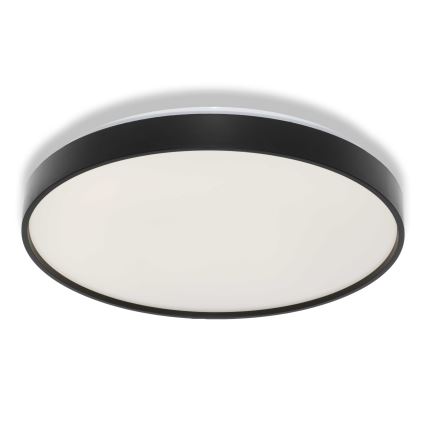 Osram - LED-laelamp hämaruseanduriga CEILING LUXO LED/24W/230V läbimõõt 38 cm must