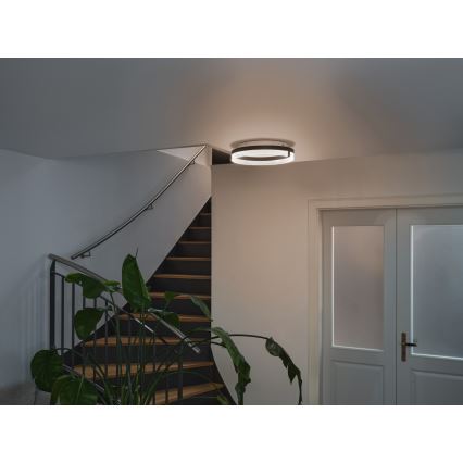 Osram - LED laelamp DECOR CIRCLE LED/25W/230V 3000/4000/6500K läbimõõt 40 cm must/valge
