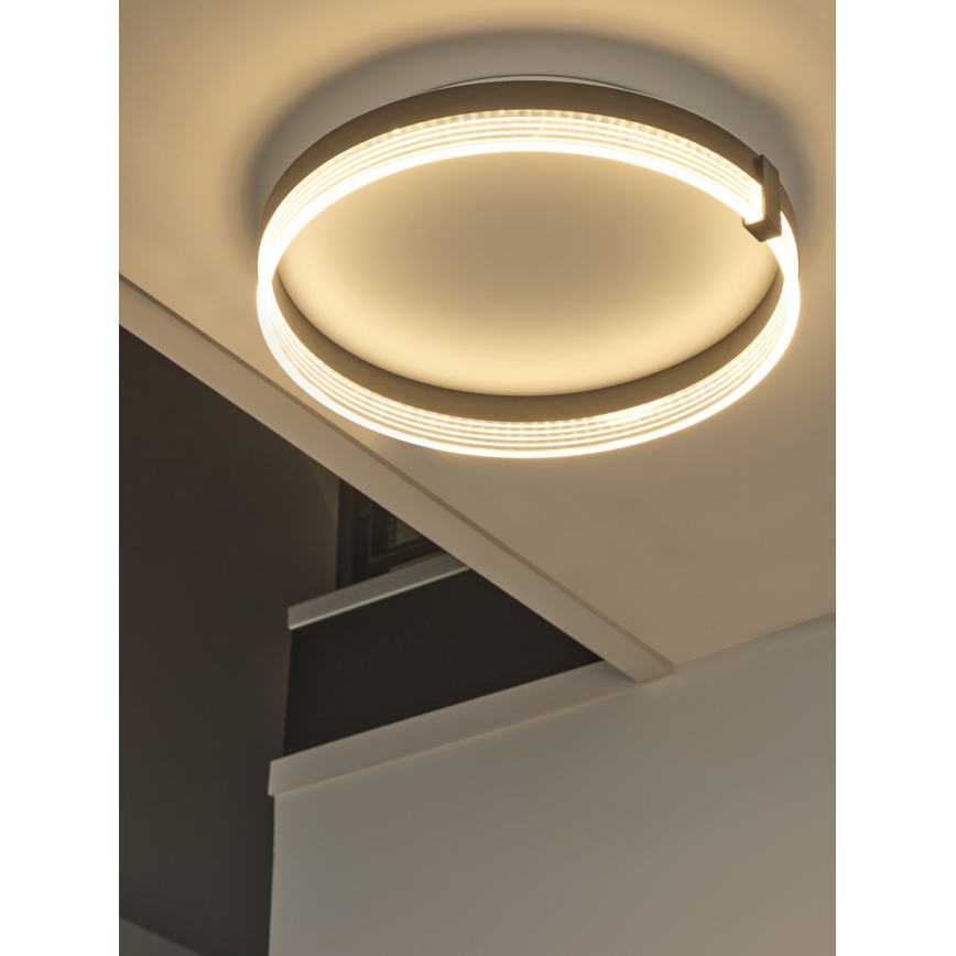 Osram - LED laelamp DECOR CIRCLE LED/25W/230V 3000/4000/6500K läbimõõt 40 cm must/valge