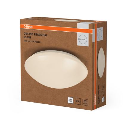 Osram - LED-laelamp ESSENTIAL LED/13W/230V 4000K läbimõõt 25 cm