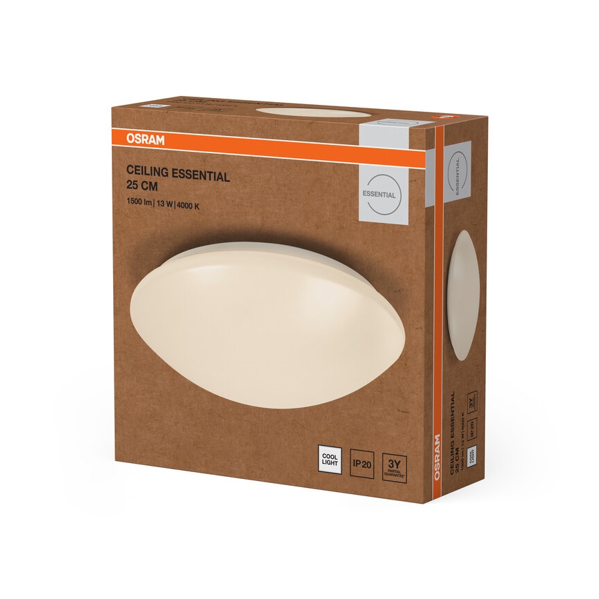 Osram - LED-laelamp ESSENTIAL LED/13W/230V 4000K läbimõõt 25 cm