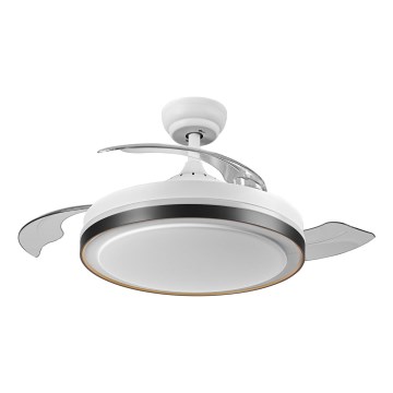 Osram - LED laelamp koos laeventilaatoriga LED/66W/230V 3000/4000/6500K valge + kaugjuhtimispult