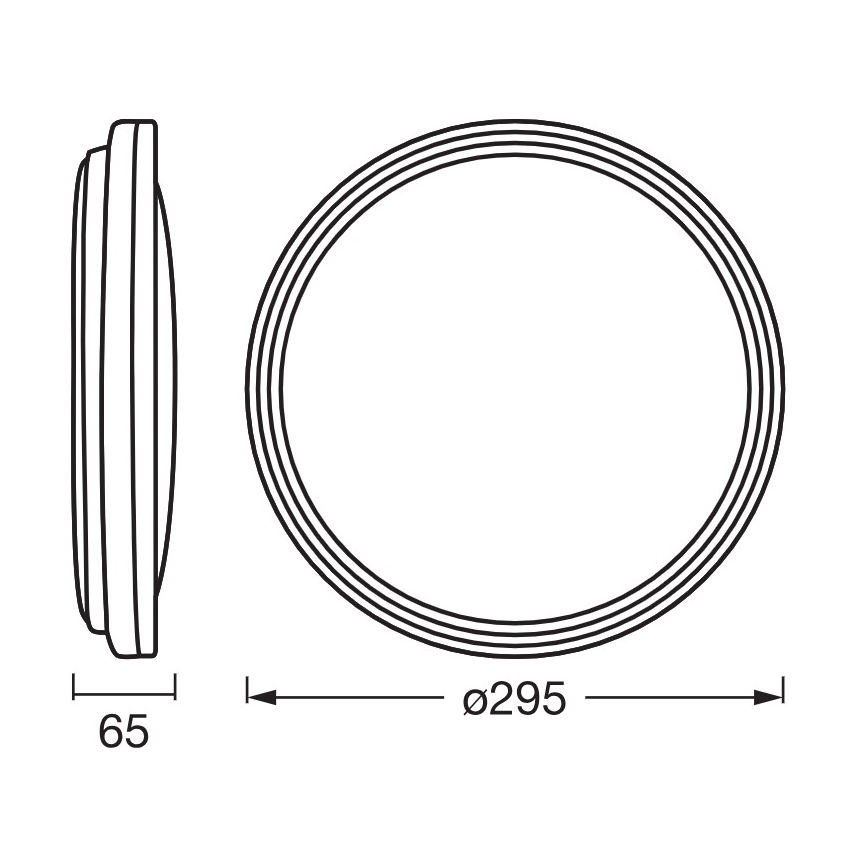 Osram - LED laelamp ORBIS HELMAN LED/16W/230V, läbimõõt 29,5 cm, hõbedane