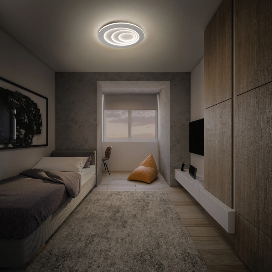 Osram - LED laelamp ORBIS SPIRAL LED/63W/230V valge