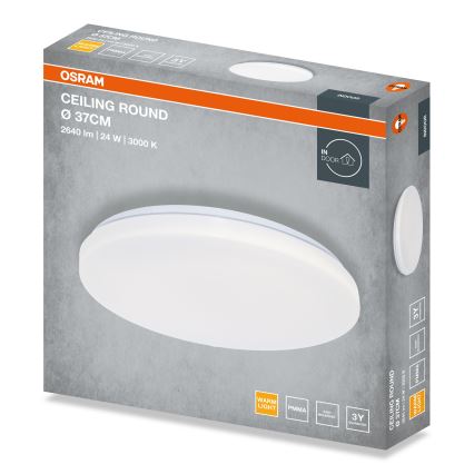 Osram - LED laelamp ROUND LED/24W/230V, läbimõõt 37 cm