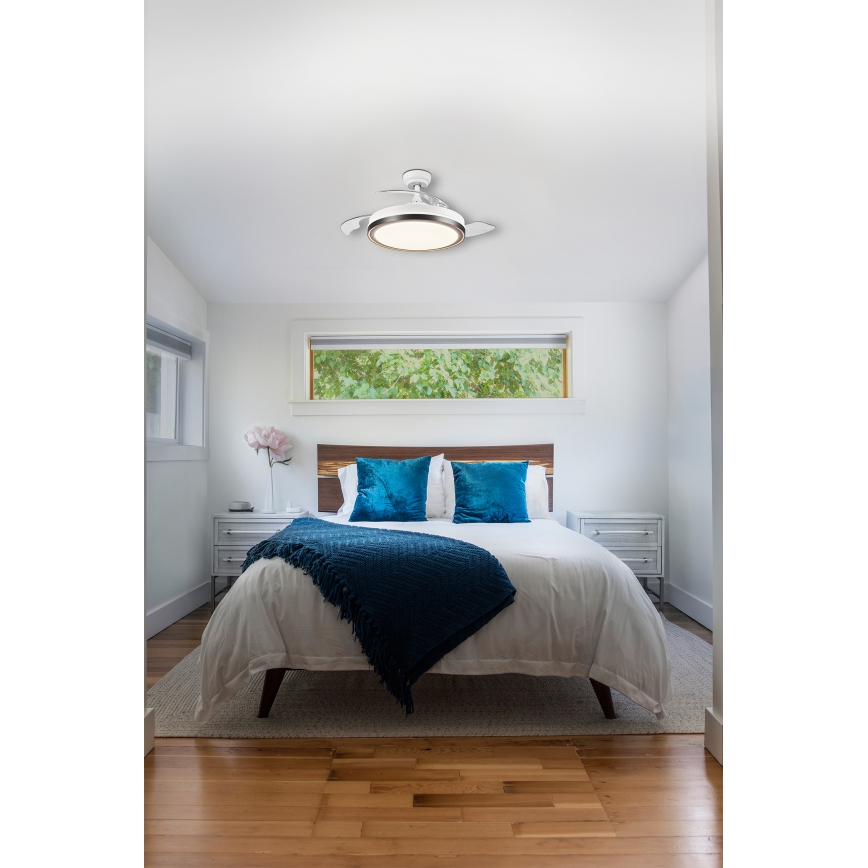 Osram - LED laelamp koos laeventilaatoriga LED/66W/230V 3000/4000/6500K valge + kaugjuhtimispult