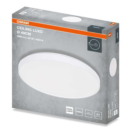 Osram - LED laevalgusti CEILING LUXO LED/36W/230V Ø 49 cm valge