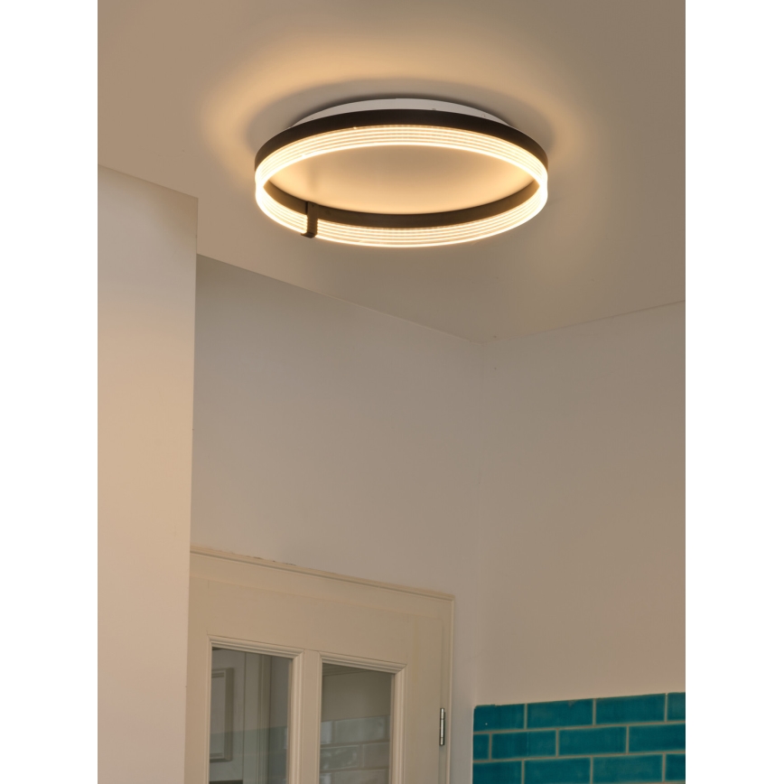 Osram - LED laelamp DECOR CIRCLE LED/32W/230V 3000/4000/6500K läbimõõt 50 cm must/valge