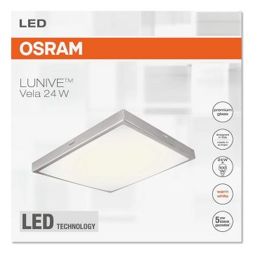 Osram - LED laevalgusti LUNIVE VELALED/24W/230V