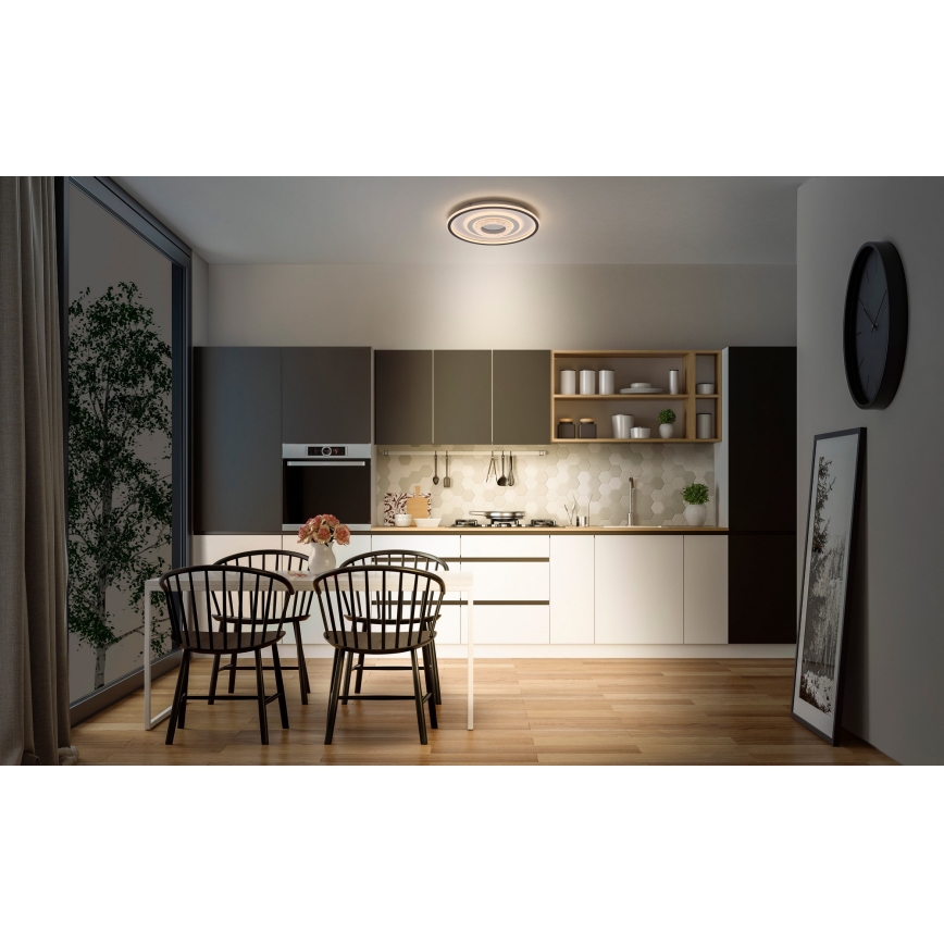 Osram - LED laelamp ORBIS CRISTALLY LED/50W/230V 2700/4000/6000K läbimõõt 43 cm valge/must