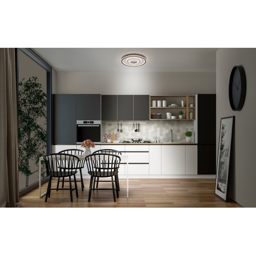 Osram - LED laelamp ORBIS CRISTALLY LED/50W/230V 2700/4000/6000K läbimõõt 43 cm valge/must
