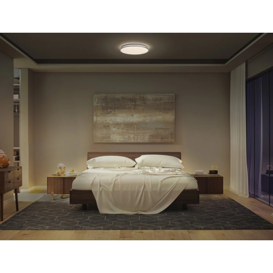 Osram - LED laevalgusti ORBIS DUBLIN LED/24W/230V Ø 39 cm, hõbedane