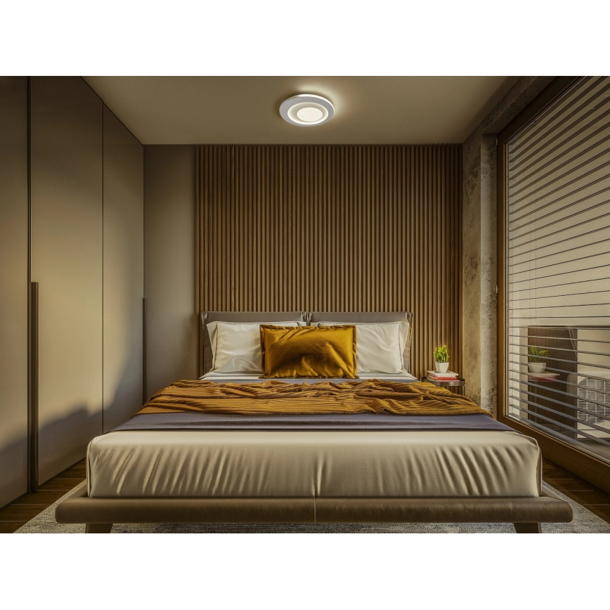 Osram - LED laevalgusti ORBIS SPIRAL LED/27W/230V läbimõõt 40 cm valge