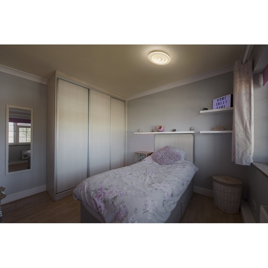 Osram - LED laevalgusti ORBIS SPIRAL LED/38W/230V Ø 36,5 cm valge