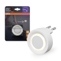 Osram - LED öölamp liikumis- ja hämarussensoriga LUNETTA LED/0,31W/230V valge