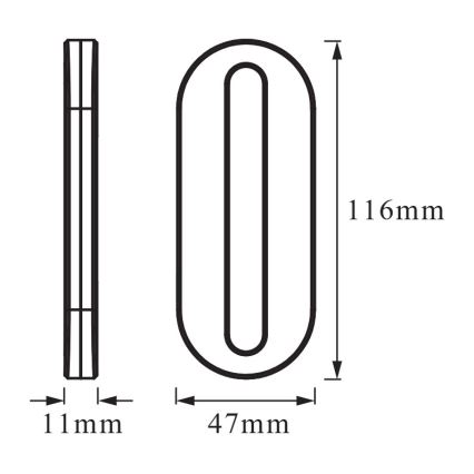 Osram - LED orientatsioonituli liikumisanduriga MOBILE LED/0,5W/3,7V 330 mAh CRI 90 valge
