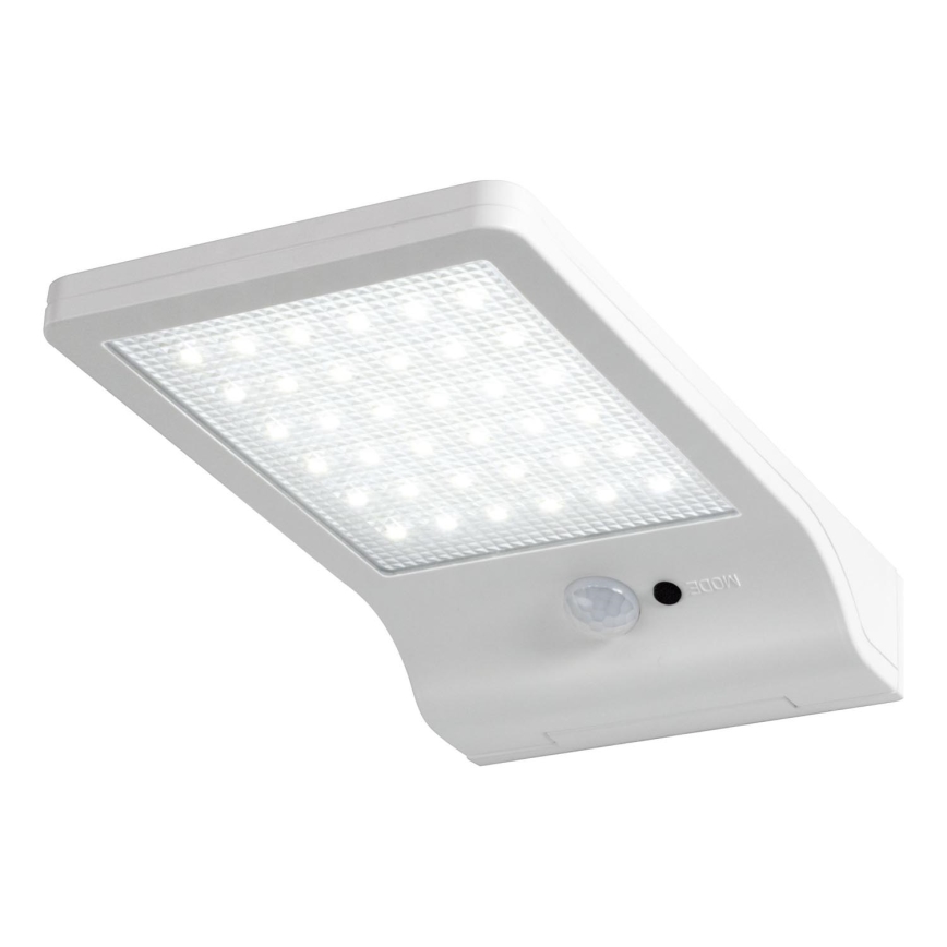 Osram - LED päikesepaneeliga seinavalgusti anduriga DOORLED LED/3W/3,3V 2000 mAh IP44 valge