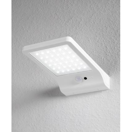Osram - LED päikesepaneeliga seinavalgusti anduriga DOORLED LED/3W/3,3V 2000 mAh IP44 valge